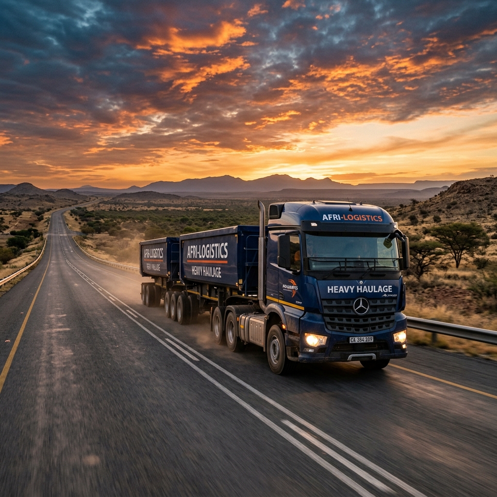 Heavy freight truck